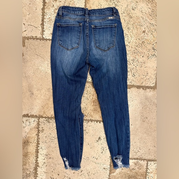 Kancan Distressed Jeans Women Size 5/26 - Picture 2 of 7